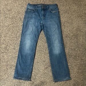 Men’s American Eagle Outfitters Bootcut Jeans with Faded Wash